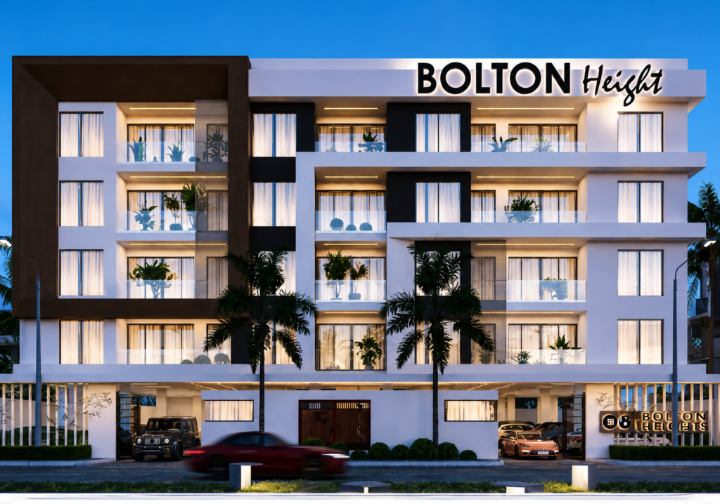 Bolton Height luxury 2-bedroom apartment exterior, Lekki Phase 1, Lagos